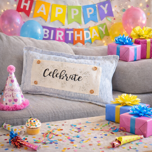 PANEL ONLY:
RECTANGLE Glitter Holiday Panel: Graduation, Winter; CELEBRATE