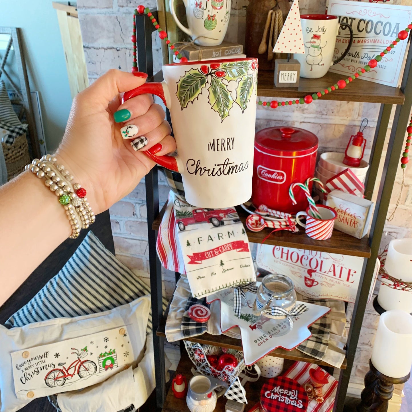 4 PANELS ONLY BUNDLE: RECTANGLE Christmas Music Bundle  SAVE!  SLEIGH RIDE,  JINGLE BELLS, CMAS BIKE, MERRY AND BRIGHT LIGHTS