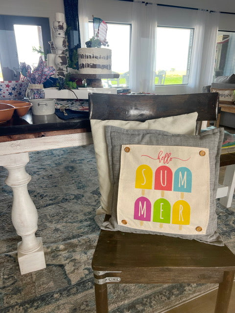 4 PANELS ONLY BUNDLE: SQUARE Sunny Days Bundle SAVE!!!: EASTER BASKET, SPRING BOOT, POPSICLES, LAND THAT I LOVE