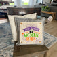 BUNDLE SET!  SAVE!  
Square Charcoal Gray Solid Pillow (comes with foam insert and these 3 panels in back pocket); Winter Spring Summer Fall Autumn:  HOCUS POCUS, PUMPKIN PATCH, STATIONWAGON