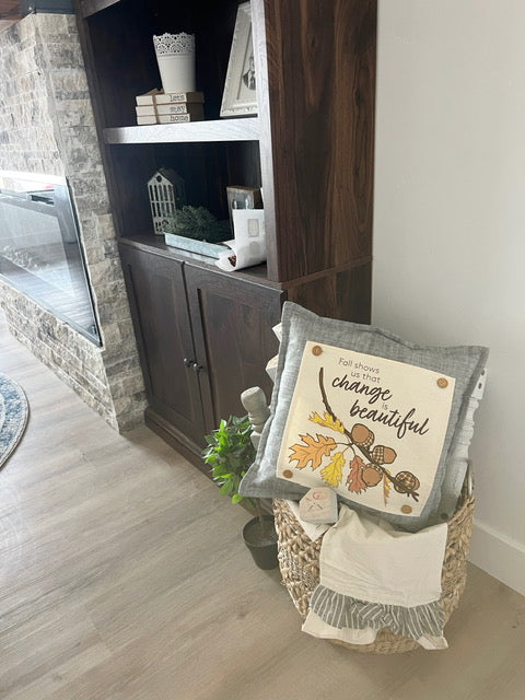 4 PANEL ONLY BUNDLE: SQUARE Softened Seasonal Bundle SAVE!!!: LET'S STAY HOME, PRESSED FLOWERS, TOMB, ACORN BRANCH