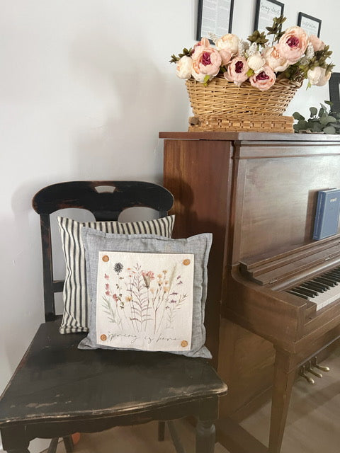 4 PANEL ONLY BUNDLE: SQUARE Softened Seasonal Bundle SAVE!!!: LET'S STAY HOME, PRESSED FLOWERS, TOMB, ACORN BRANCH