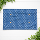 COVER ONLY: RECTANGLE  polka dot spots BLUE POLKA-DOT  (no insert)