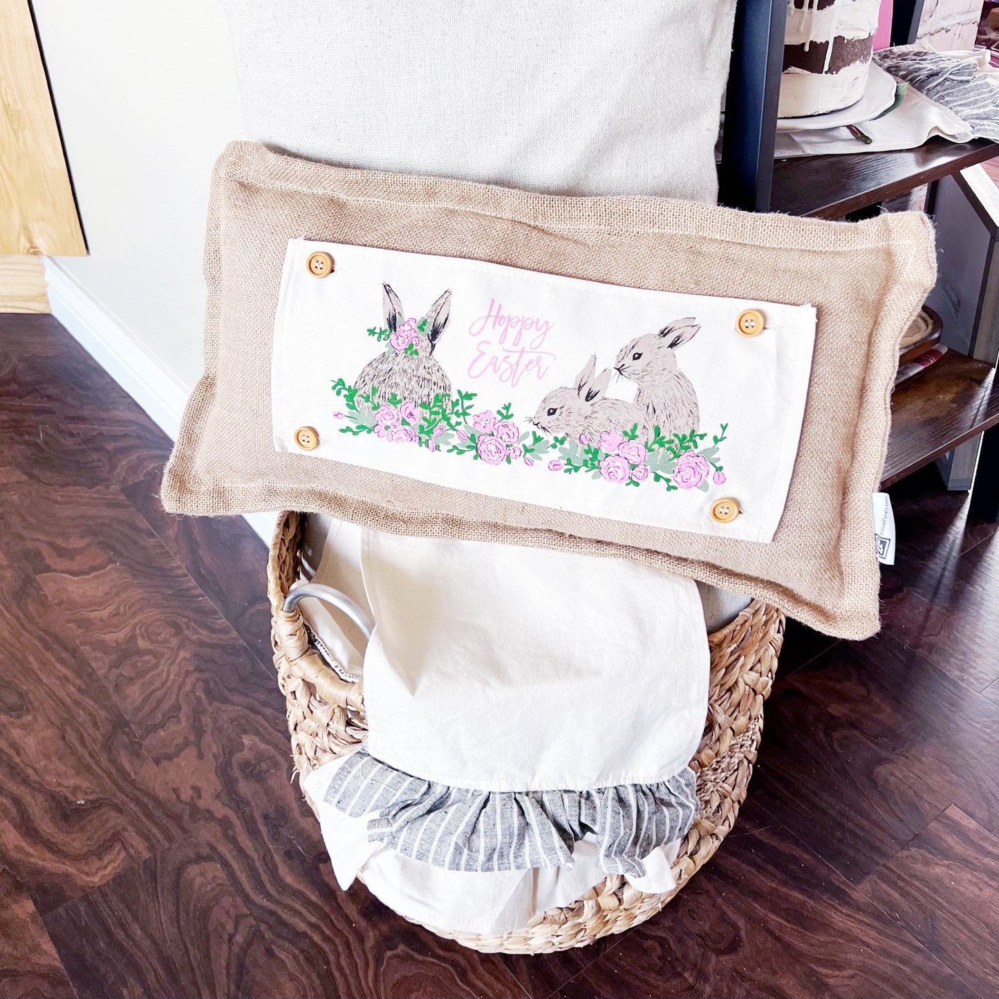 4 PANEL ONLY BUNDLE: RECTANGLE Easter Bundle Panels PASTEL EGGS / EASTER TRUCK / CARROTS / FLORAL BUNNIES