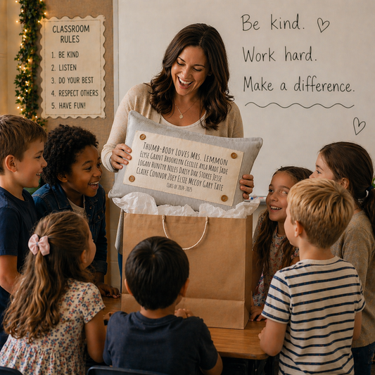 Custom Panel ONLY: RECTANGLE Teacher Appreciation RECTANGLE CUSTOM PANEL