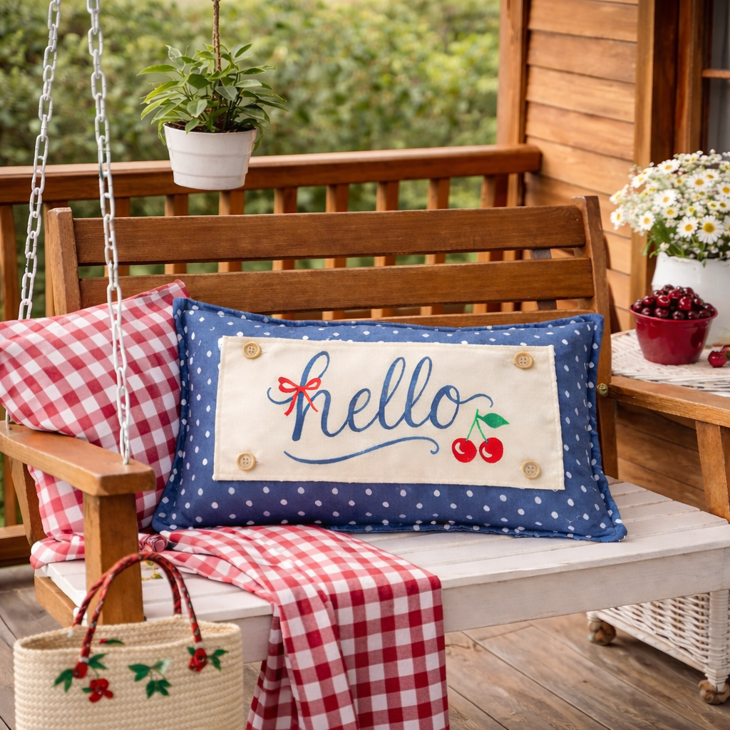 Bundle Deal: Summer Bundle (4 pack) SAVE!!!:HELLO CHERRY, OLD GLORY, USA MAP, HOME SWEET HOME