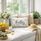 PANEL ONLY: RECTANGLE Neutral Spring, Summer, Garden Lover, Plants;  HELLO CHERRIES