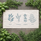 PANEL ONLY: RECTANGLE Basil, Mother's Day Rosemary, Oregano, Dill Spring, Neutral Summer; SAGE GARDEN HERBS