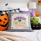 PANEL ONLY: SQUARE Holiday Panel: Fall, Autumn Halloween Witches Brew Caldron HOCUS POCUS