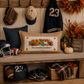 PANEL ONLY:  Fall leaves Football season pumpkin patch sunflower Autumn Sports / Superbowl Panel HUDDLE WEATHER ￼