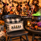 NEW!  PANEL ONLY: RECTANGLE Halloween October WITCHES HATS