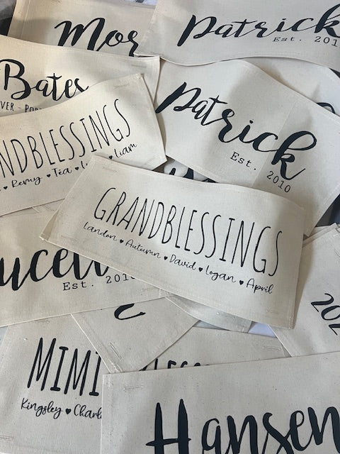 NEW! CUSTOM WINTER WEDDING BUNDLE 26:  3 seasons + GINGHAM/BUFFALO CHECK pillow: SNOWMAN SCARVES / XOXO / CARROT PATCH / CUSTOM PANEL