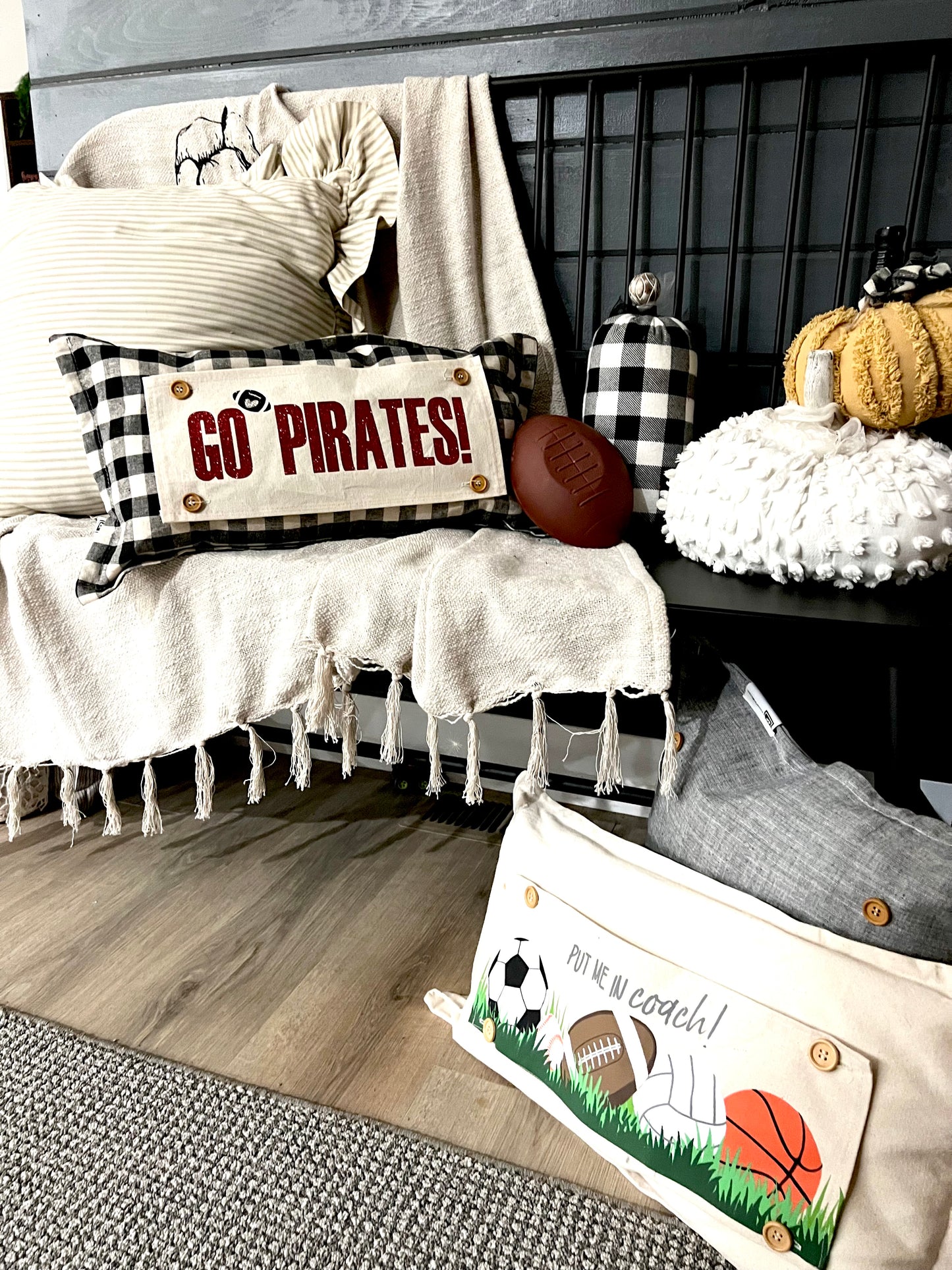 GLITTER PANEL ONLY: RECTANGLE Glitter Special Events: Favorite Football SUPERBOWL PARTY Winter Fall Football Team Autumn; Sports / Super Bowl CUSTOM SPORTS TEAM