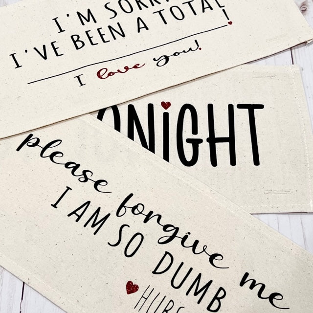 CUSTOM PANEL ONLY: RECTANGLE Personalized Your Saying Quote Thing Boo Wife Husband Monogram Valentines FUNNY QUOTES LOVE NOTE LETTER CUSTOM PANEL