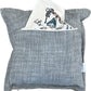 BUNDLE SET!  SAVE!  
Square Charcoal Gray Solid Pillow (comes with foam insert and these 3 panels in back pocket); Winter Spring Summer Fall Autumn:  HOCUS POCUS, PUMPKIN PATCH, STATIONWAGON