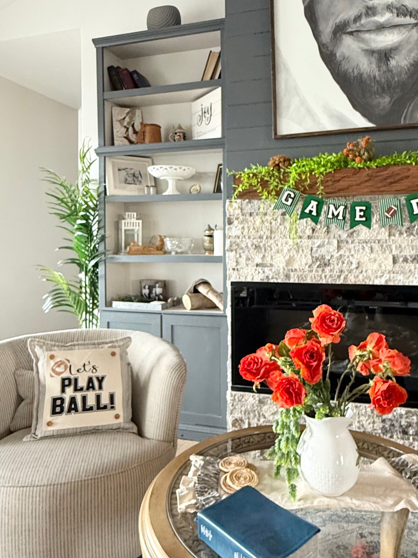 GLITTER PANEL ONLY: SQUARE  Play Ball Football Baseball Softball SUPERBOWL Special Events Panel: TEAM NAME SUPERBOWL PARTY Winter Spring Summer Fall Football Team Autumn; Sports Glitter Football or Baseball PLAY BALL