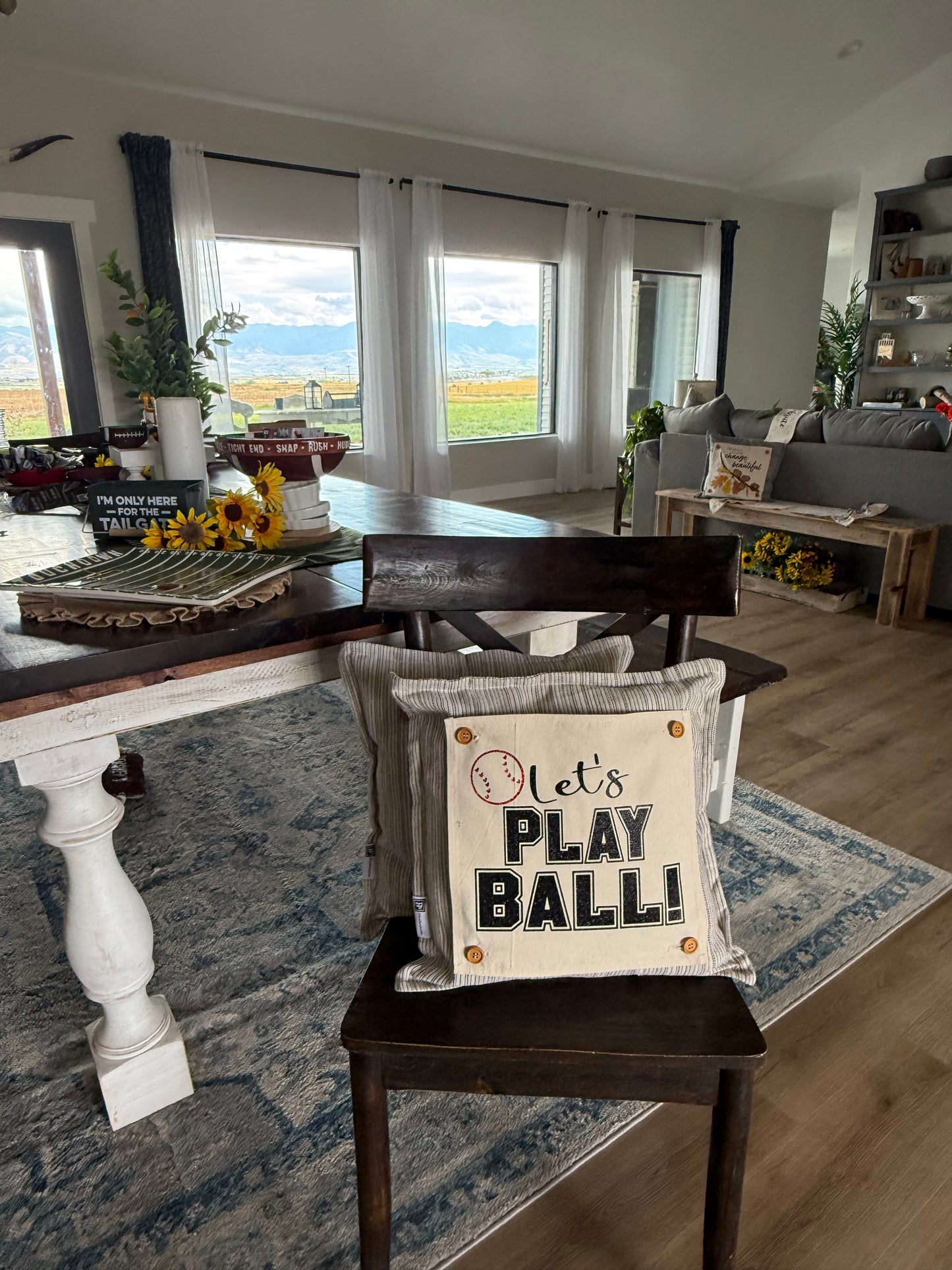 GLITTER PANEL ONLY: SQUARE  Play Ball Football Baseball Softball SUPERBOWL Special Events Panel: TEAM NAME SUPERBOWL PARTY Winter Spring Summer Fall Football Team Autumn; Sports Glitter Football or Baseball PLAY BALL