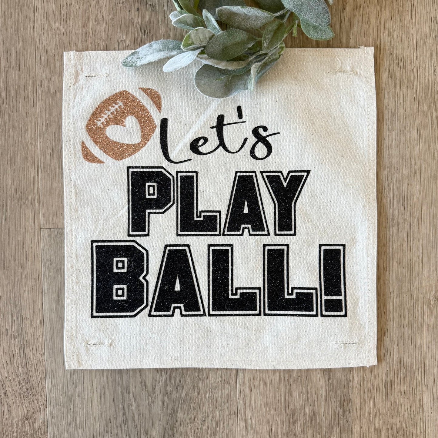 GLITTER PANEL ONLY: SQUARE  Play Ball Football Baseball Softball SUPERBOWL Special Events Panel: TEAM NAME SUPERBOWL PARTY Winter Spring Summer Fall Football Team Autumn; Sports Glitter Football or Baseball PLAY BALL
