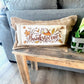 NEW! BUNDLE SET: Buffalo Check Gingham Pillow (comes w/ foam insert & these 3 panels in back pocket)  SMELL MY FEET, PUMPKIN PIE, CHRISTMAS TRUCK