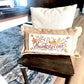 NEW! BUNDLE SET: Buffalo Check Gingham Pillow (comes w/ foam insert & these 3 panels in back pocket)  SMELL MY FEET, PUMPKIN PIE, CHRISTMAS TRUCK