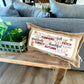 NEW BUNDLE SET: CHARCOAL & CREAM STRIPES Pillow (comes with foam insert and these 3 panels in back pocket); Winter Spring Summer Fall Autumn; TRICK OR TREAT, SUBWAY, MERRY & BRIGHT