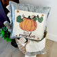 SQUARE BUNDLE SET: TICKING STRIPES PILLOW (comes with foam insert and these 4 panels in back pocket); Winter Spring Summer Fall Autumn: SKI BENCH, HELLO PUMPKIN, LAND THAT I LOVE, SPRING DRIED FLOWERS (Copy)