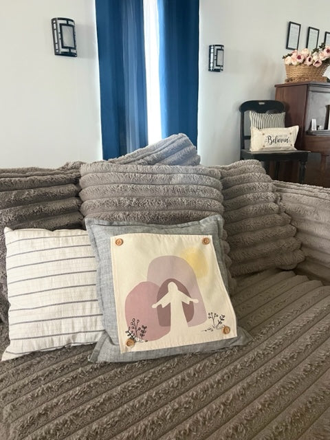 4 PANEL ONLY BUNDLE: SQUARE Softened Seasonal Bundle SAVE!!!: LET'S STAY HOME, PRESSED FLOWERS, TOMB, ACORN BRANCH