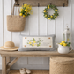 NEW! RECTANGLE SUMMER/FALL BUNDLE:  3 seasons + BOHO pillow:  PEONIES, CITRUS LEMON, OLD WELCOME