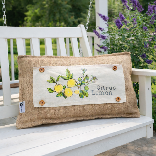 NEW! RECTANGLE SUMMER/FALL BUNDLE:  3 seasons + BOHO pillow:  PEONIES, CITRUS LEMON, OLD WELCOME