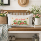 NEW! RECTANGLE SUMMER/FALL BUNDLE:  3 seasons + BURLAP pillow:  LIFE IS SWEET, BARN QUILT, NEW WELCOME
