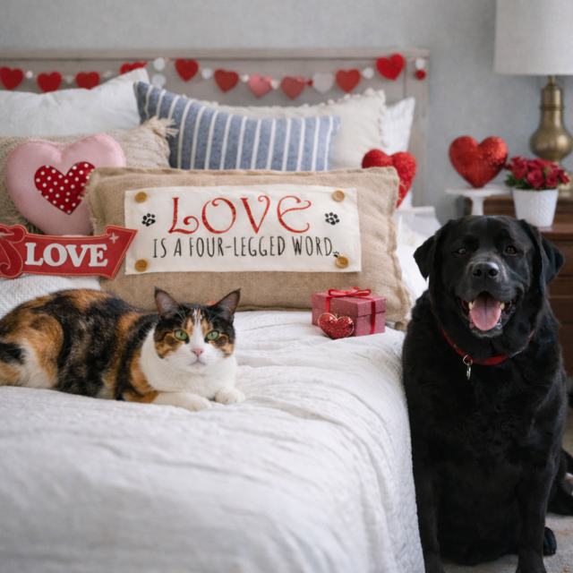 GLITTER PANEL ONLY:  RECTANGLE Glitter Holiday Panel: Winter, Valentines Cherry Love, fur baby(ies) LOVE IS A FOUR-LEGGED WORD