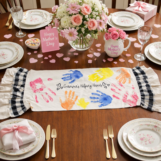 CUSTOM TABLE RUNNER: BUFFALO CHECK RUNNER