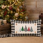 PANEL ONLY:  RECTANGLE Holiday Panel: Winter Ugly Sweater; Christmas Tree MUSIC NOTES TREES
