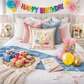 MISFIT PANEL ONLY: SQUARE Entry, Birthday, Between Holidays, House Warming, Host, Neutral: SQUARE HAPPY BIRTHDAY