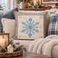 NEW! WINTER BUNDLE:  3 seasons + HOMESTEAD pillow: MERRY MERRY MERRY, SNOWMAN HEAD, HEARTS