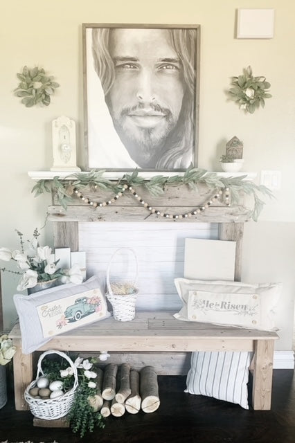 4 PANELS ONLY: RECTANGLE SAVE!!!: WHITE CLOVER / LEMONS / THREE BEES / HE IS RISEN