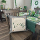 GLITTER PANEL ONLY: SQUARE, Irish Kisses & Shamrock Wishes; Spring St. Patrick's Day, SQUARE GLITTER LUCKY