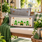 PANEL ONLY: RECTANGLE Holiday Spring, St. Patrick's Day, March 17th Leprechaun, Horse Shoe, Green, Irish, ST. PATTY'S GNOMES
