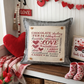 MISFIT PANEL ONLY: SQUARE Holiday Pure & Simple Aesthetic Classy Clean Boho Heart Cursive Honest Natural Love Winter, Valentine's, Hearts, Red, Pink: SQUARE VALENTINE'S SUBWAY WORD ART