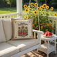 PANEL ONLY: SQUARE Entry, Garden, Between Holidays, House Warming, Host, sunflowers, watermelon, Summer; SWEET SUMMER TIME