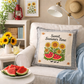 NEW! SQUARE SUMMER/FALL BUNDLE:  3 seasons + CHARCOAL pillow: SWEET SUMMER TIME, SPACIOUS SKIES, ACORN BRANCH