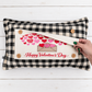 PANEL ONLY:  RECTANGLE Holiday Panel: Valentines, Winter, Love, Hugs, Kisses, Passion, Red, Wife Husband, Boyfriend, Girlfriend, Spouse, Kids, Vintage, Farmhouse, Heart; V-DAY ENVELOPE
