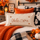 GLITTER PANEL ONLY: RECTANGLE Seasonal Panel: Fall, Autumn, House Warming, Host, Halloween, Thanksgiving; WELCOME PUMPKIN