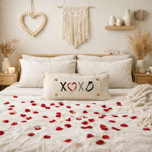 PANEL ONLY:  RECTANGLE 
Holiday Panel: Valentines, Winter, Love, Hugs, Kisses, Passion, Red, Wife Husband, Boyfriend, Girlfriend, Spouse, Kids, Vintage, Farmhouse, Heart; XOXO