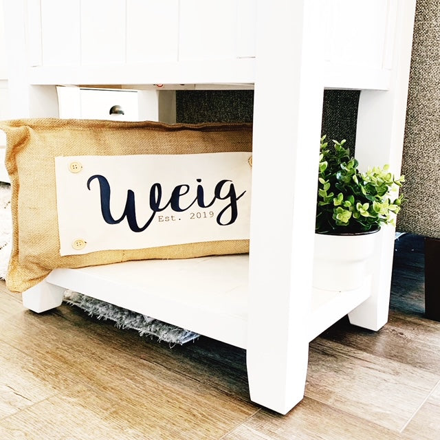 NEW! CUSTOM WINTER WEDDING BUNDLE 26:  3 seasons + GINGHAM/BUFFALO CHECK pillow: SNOWMAN SCARVES / XOXO / CARROT PATCH / CUSTOM PANEL