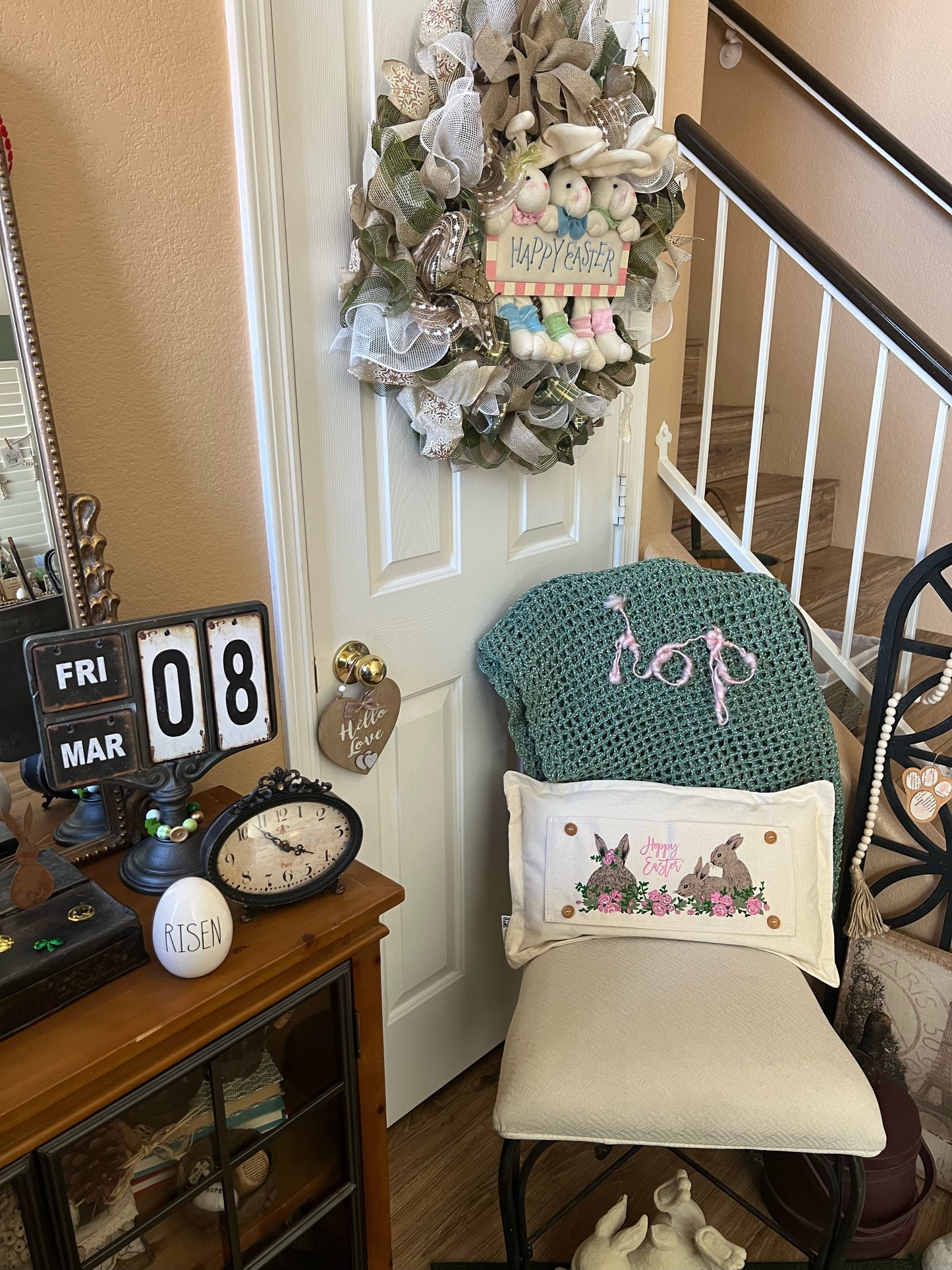 4 PANEL ONLY BUNDLE: RECTANGLE Easter Bundle Panels PASTEL EGGS / EASTER TRUCK / CARROTS / FLORAL BUNNIES