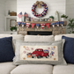 NEW! RECTANGLE SPRING/SUMMER/FALL BUNDLE:  3 seasons + CHARCOAL REC. pillow:  NEW WELCOME, FIREWORK TRUCK, TRACTOR FIELD
