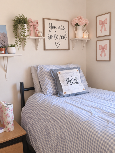 PANEL ONLY: RECTANGLE Personalized Panel: Dorm Decor - (Leave it in text box below) CUSTOM PANEL