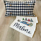 BUNDLE SET!  SAVE!  
NEW! Custom FALL Wedding Gift Bundle:  2 seasons + GINGHAM/BUFFALO CHECK pillow + custom last name panel: PUMPKIN TRUCK / UGLY SWEATER TREES /CUSTOM LAST NAME PANEL