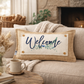 NEW! RECTANGLE SUMMER/FALL BUNDLE:  3 seasons + BURLAP pillow:  LIFE IS SWEET, BARN QUILT, NEW WELCOME